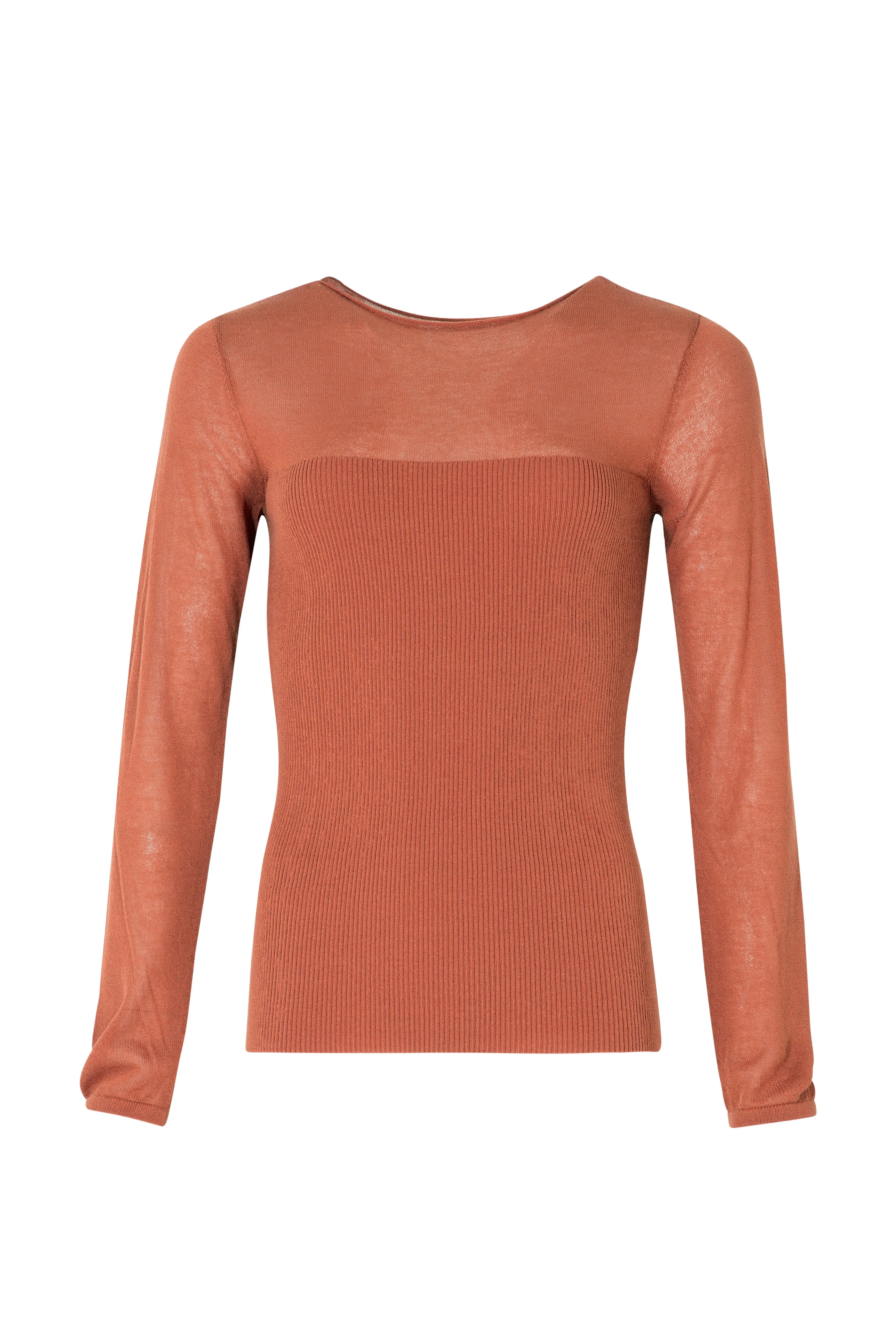 Coop A Little Knit Top - Terracotta