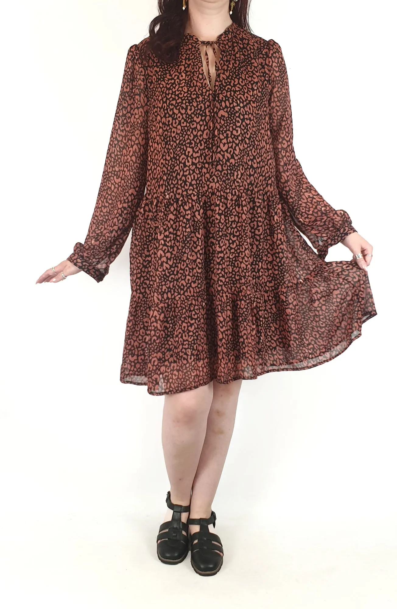 Costes studio animal print dress size 12