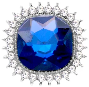 Crystal Bling Button Cover