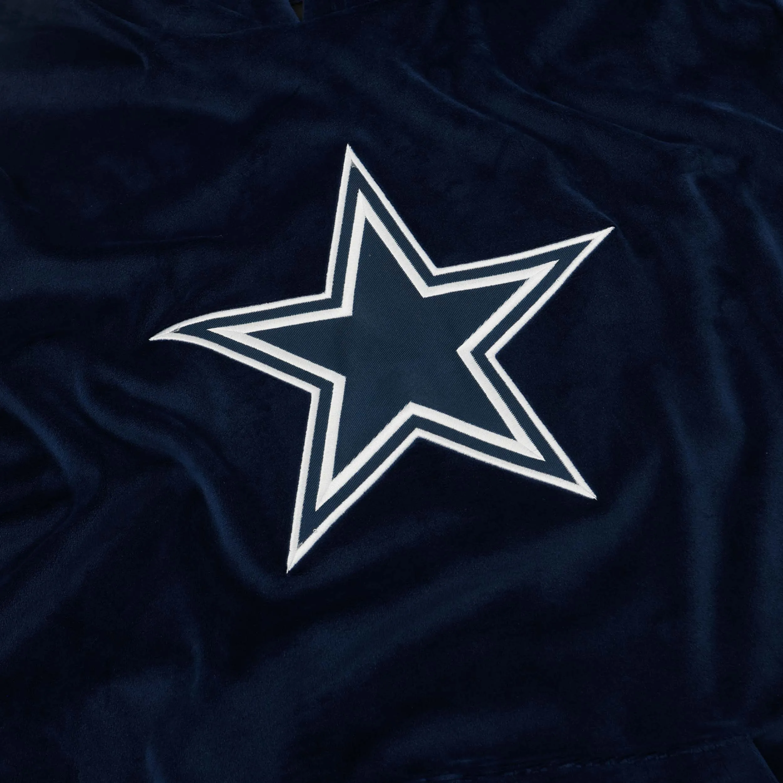 Dallas Cowboys Velour Hooded Sweatshirt