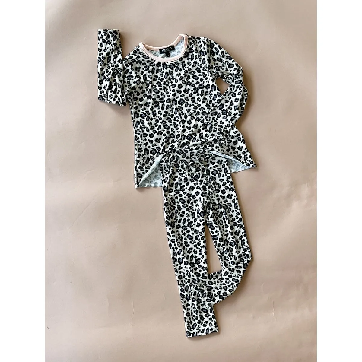 Dance Leggings | Creme Cheetah
