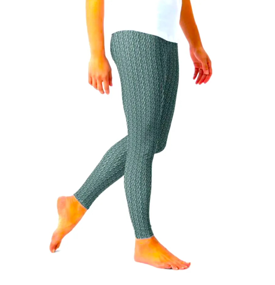 Designer Leggings - Blue Pillowwood