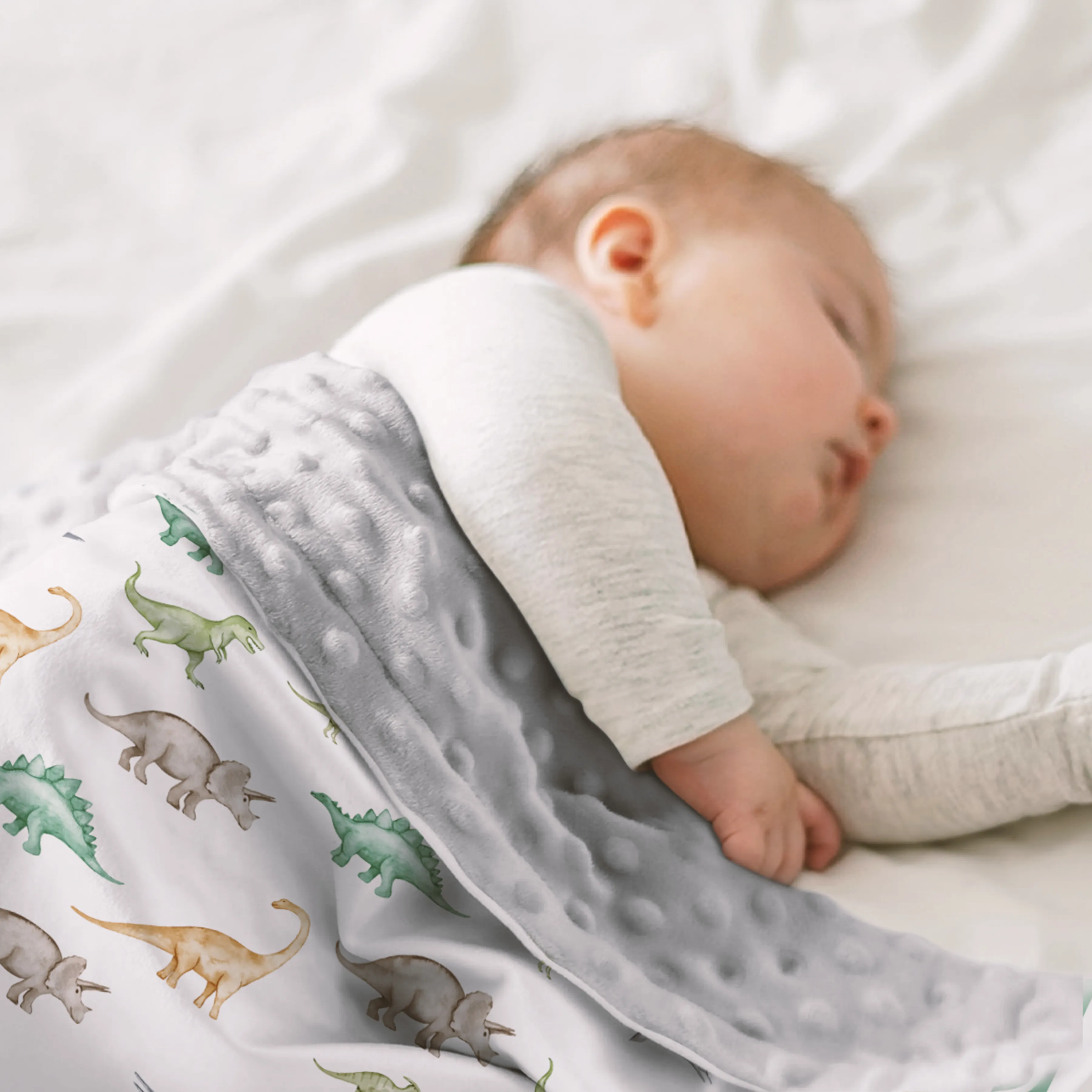 Dinosaurs Blanket for Boys - 30 x 40 Fleece Baby Blankets Gift for Newborn Toddler Infant Baby Shower Birthday