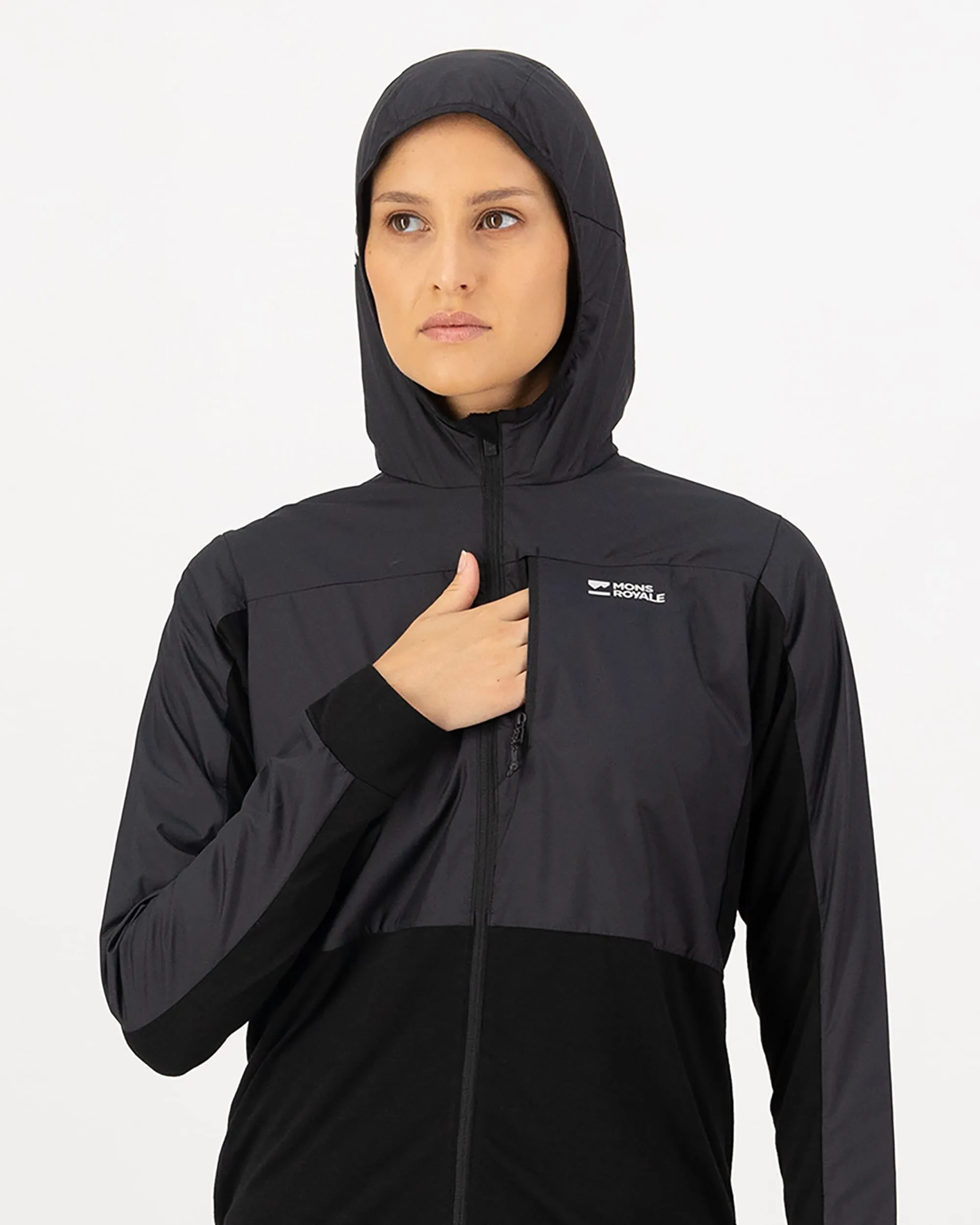 Diversion Merino Wind Jacket - Black