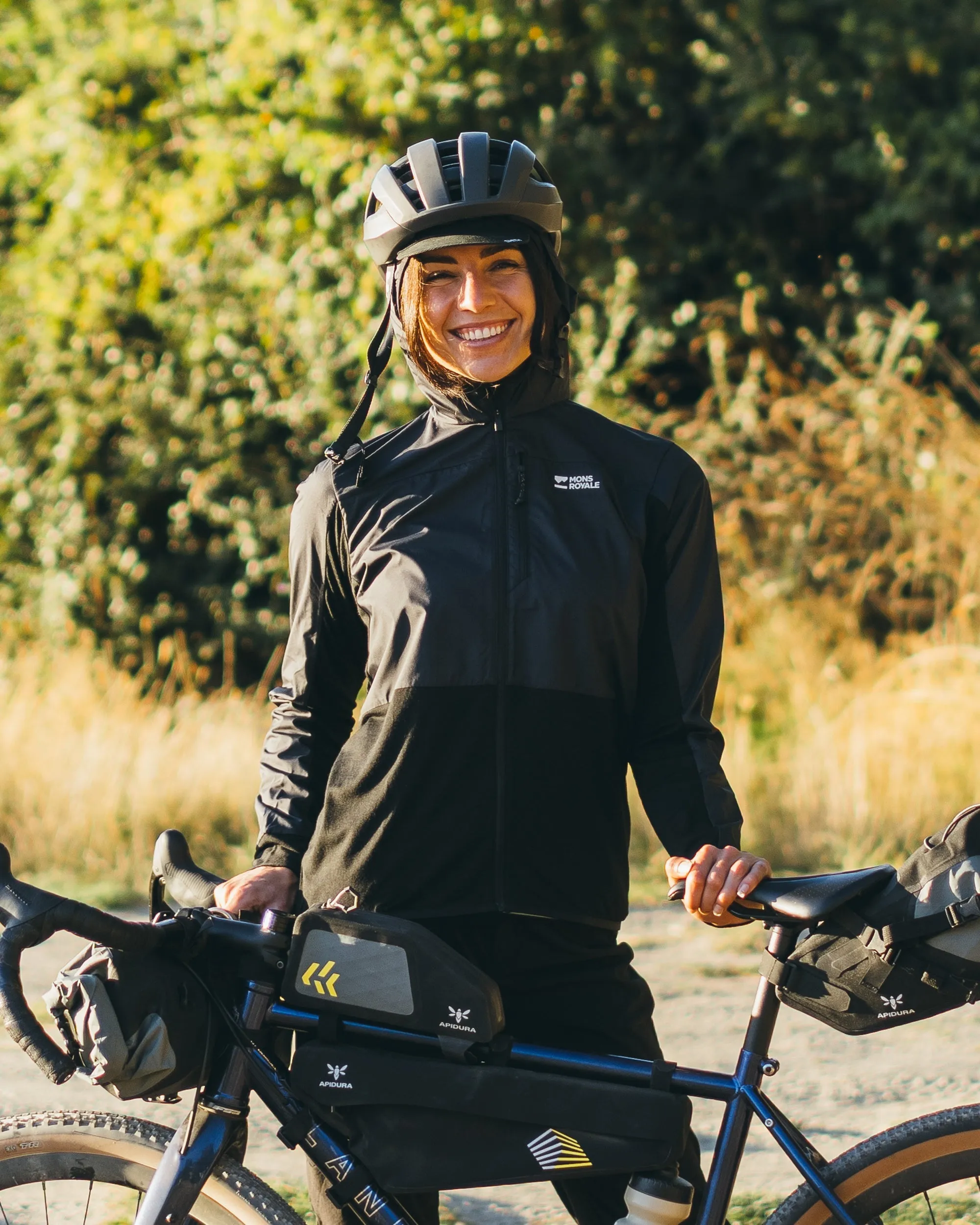 Diversion Merino Wind Jacket - Black