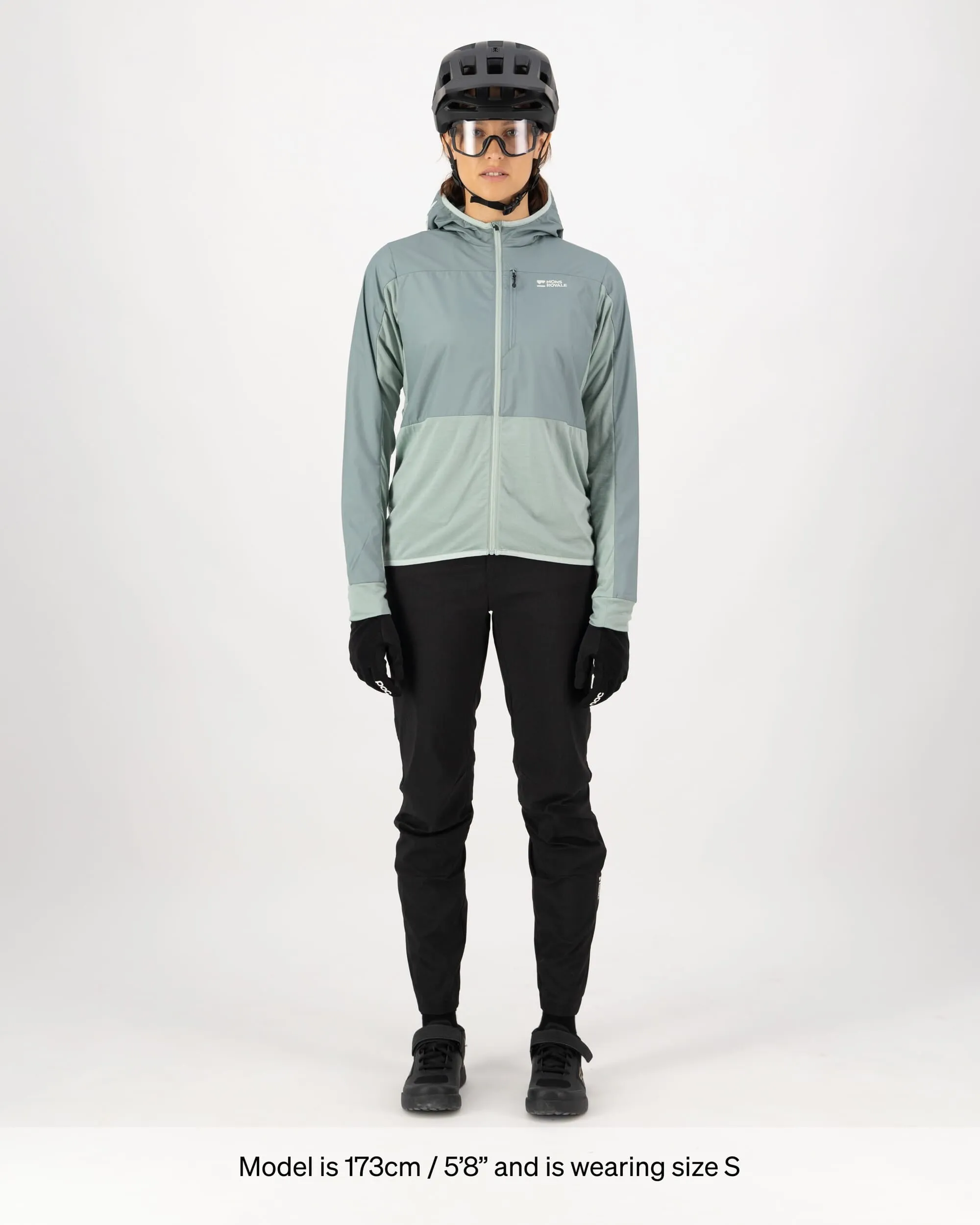 Diversion Merino Wind Jacket - Dew / Desert Sage