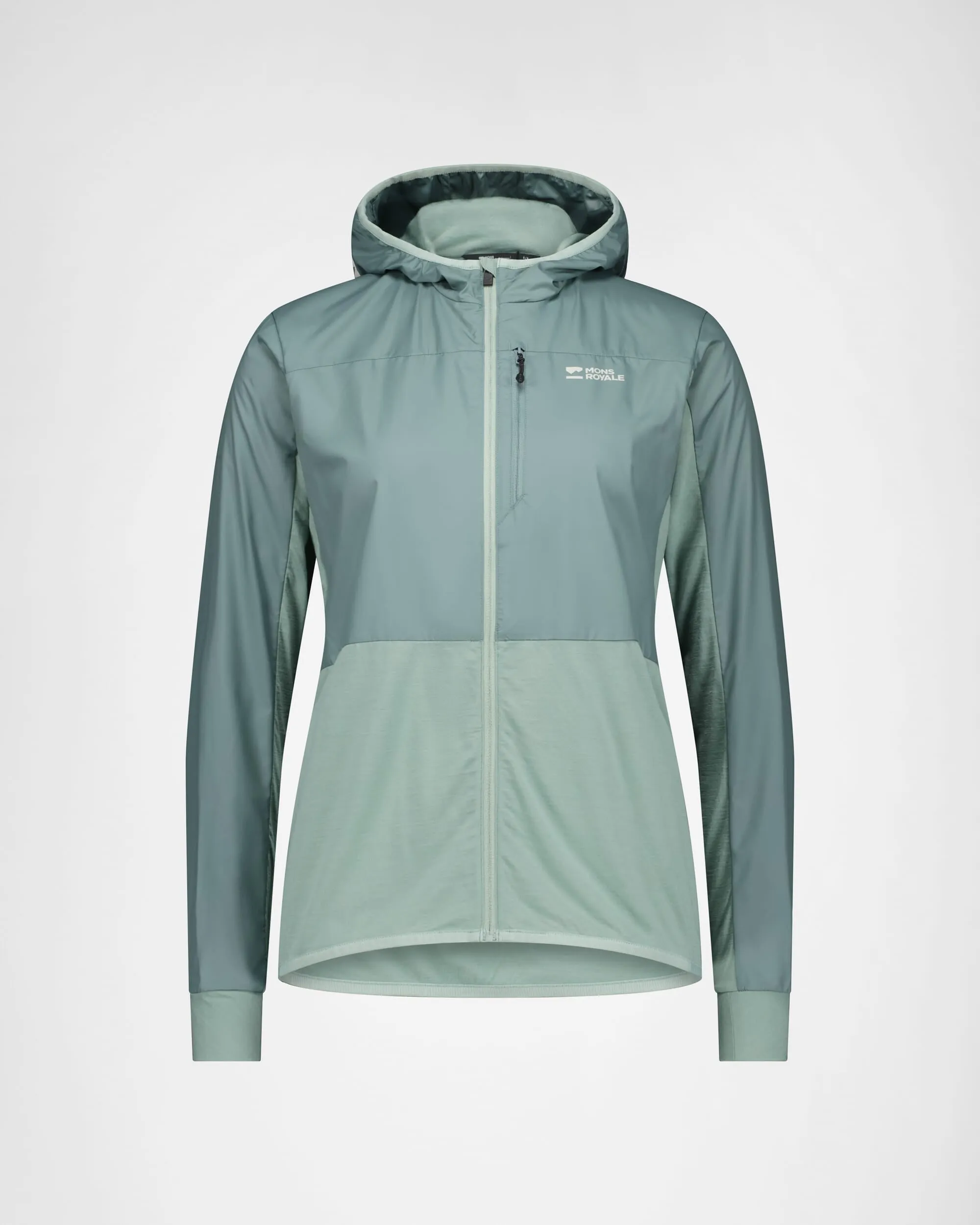 Diversion Merino Wind Jacket - Dew / Desert Sage