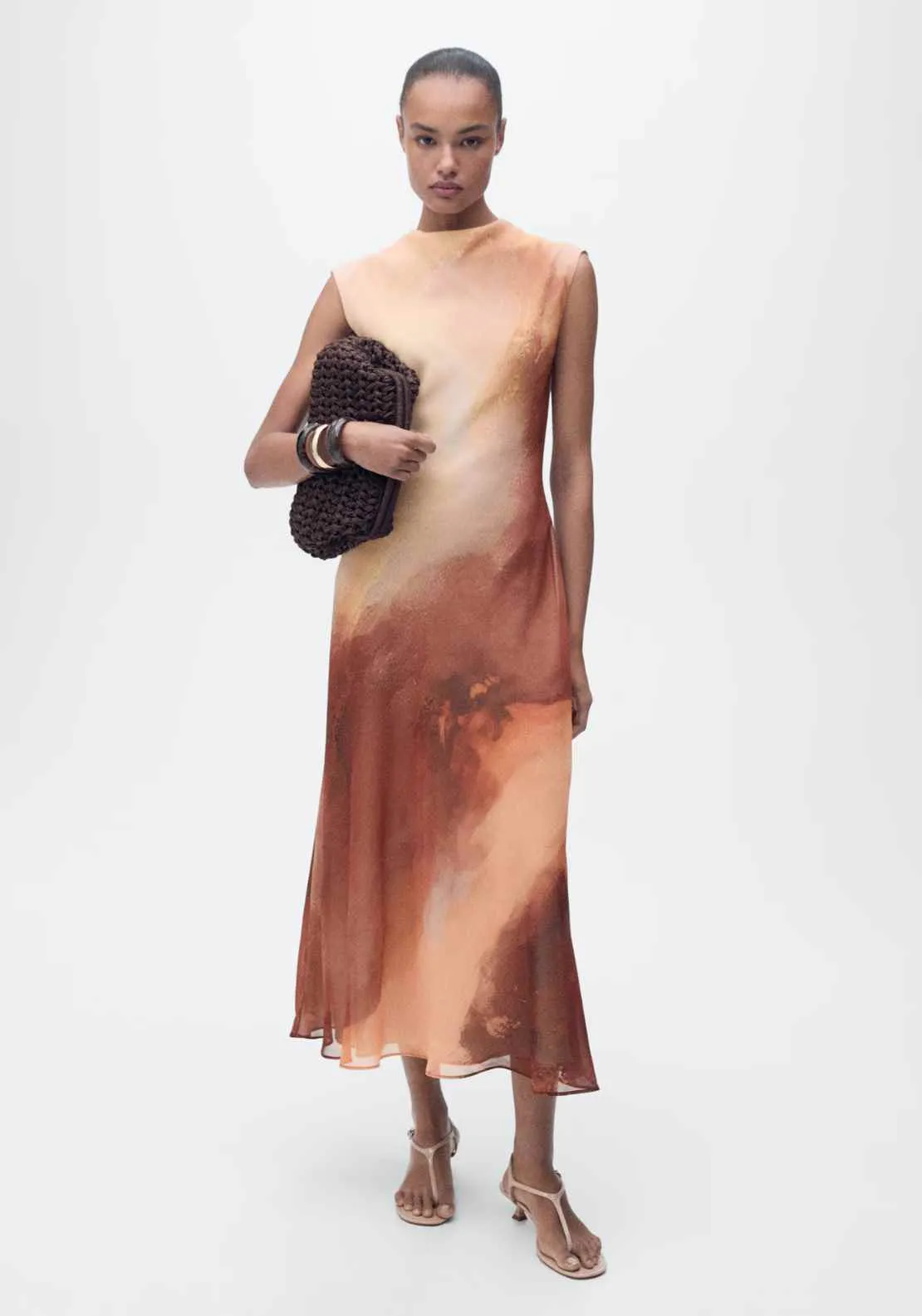 Dress Noel2 - Light/pastel Orange