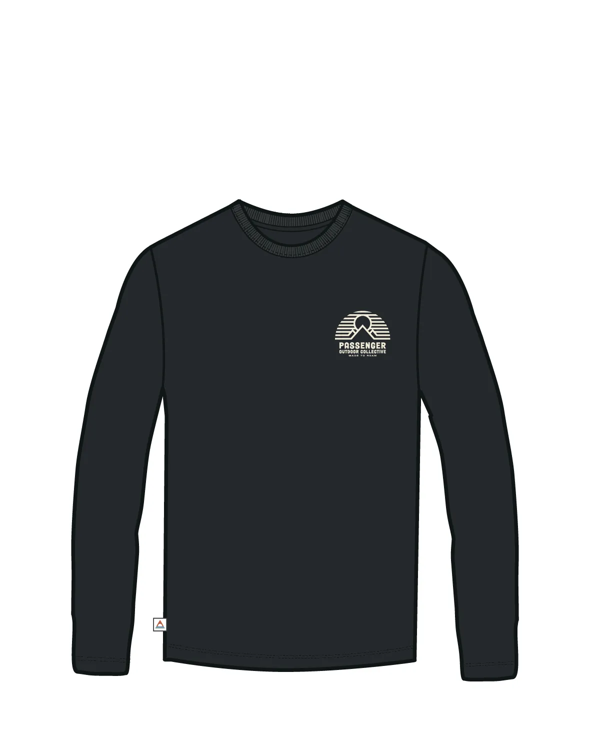 Elbio Relaxed Fit LS T-Shirt - Black