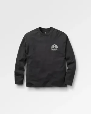 Elbio Relaxed Fit LS T-Shirt - Black