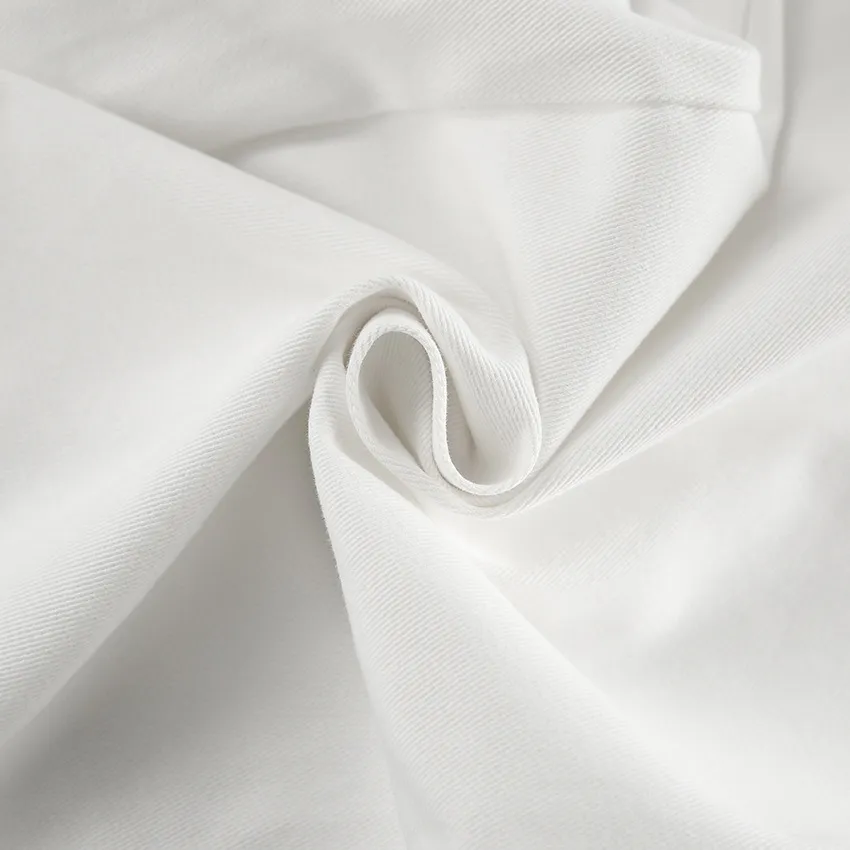 Elegant High-Waisted White Straight-Leg Pants for Women