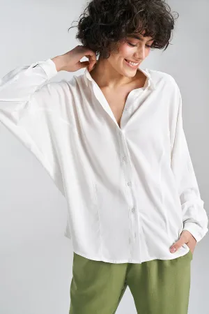 Elegant Oversized Button-Up Shirt