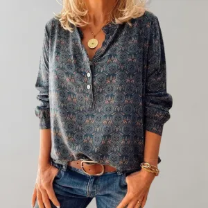 Elegant Retro Top for Women