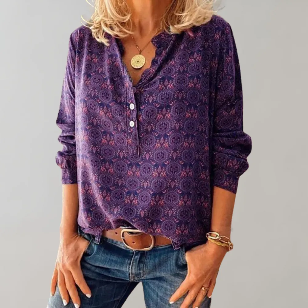 Elegant Retro Top for Women