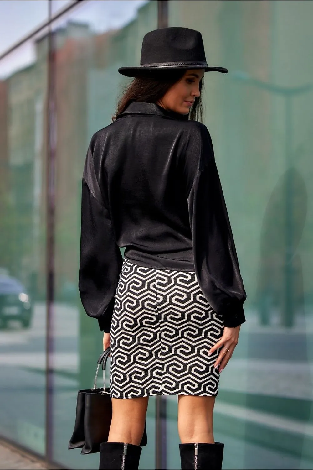 Elegant Satin Buttoned Shirt