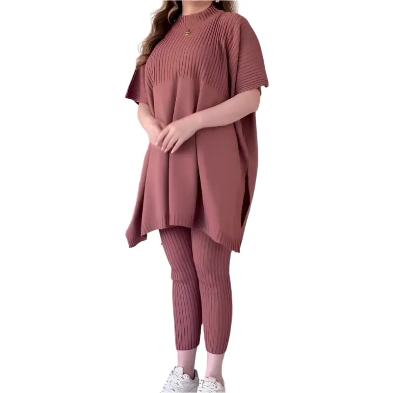 Elena – Two-Piece Knit Set for Women