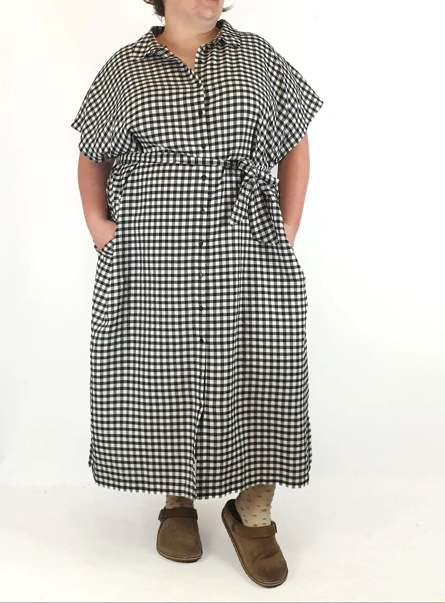 Elk gingham dress size 20