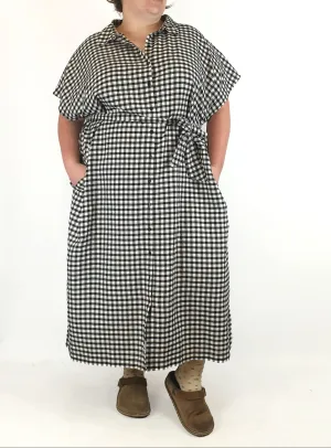 Elk gingham dress size 20