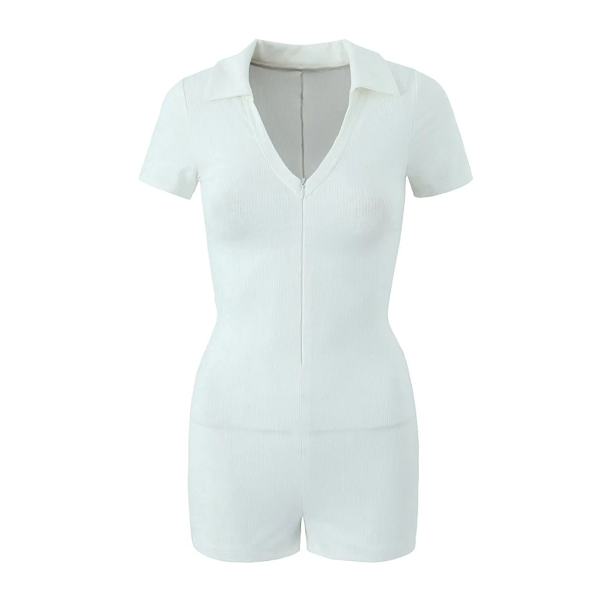 Ellia Y2K Cyclist Bodysuits - 2 Colors