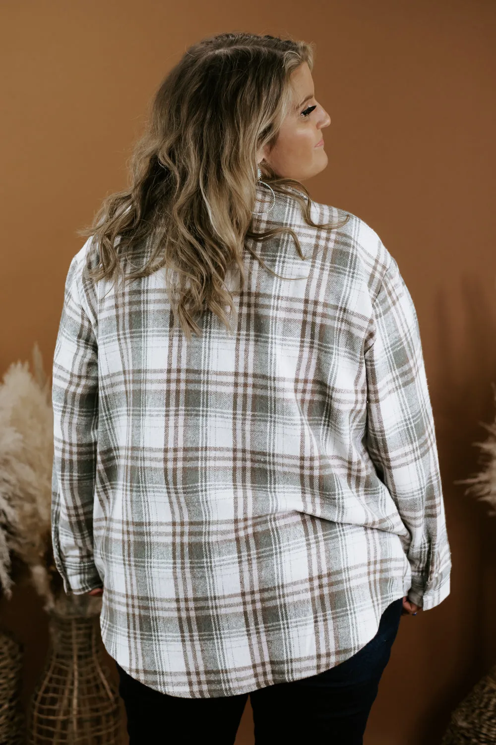 First Pick Button Up Top, Olive