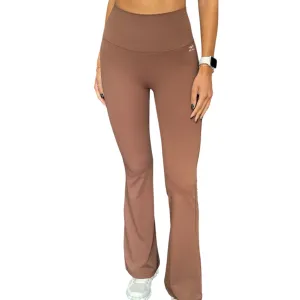 FitFlare Active Leggings - Coffee