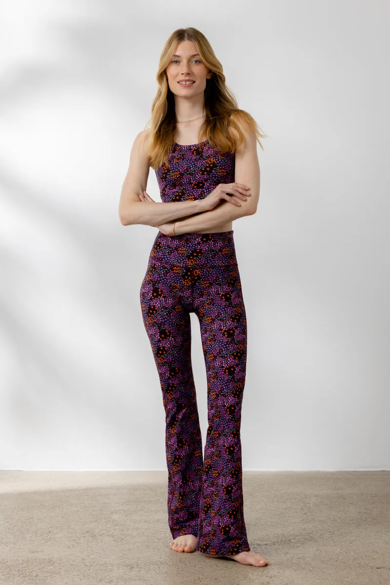 Flared Leggings Millefleurs