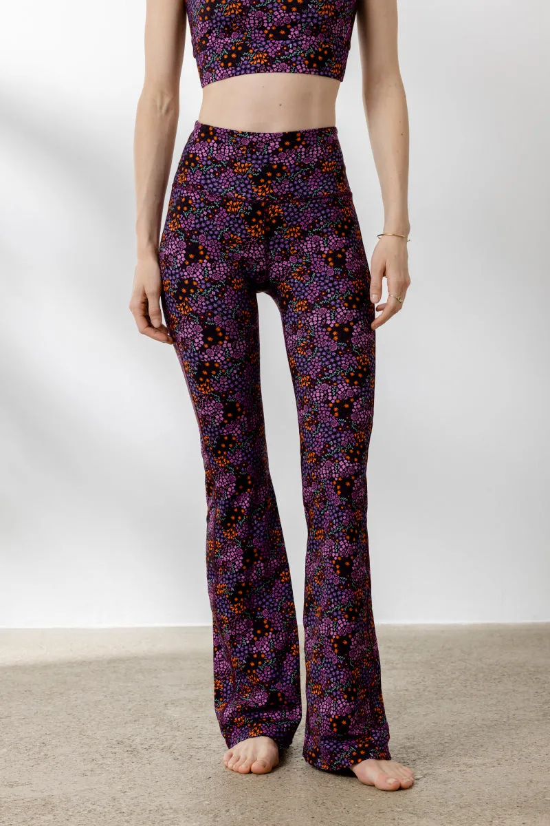Flared Leggings Millefleurs