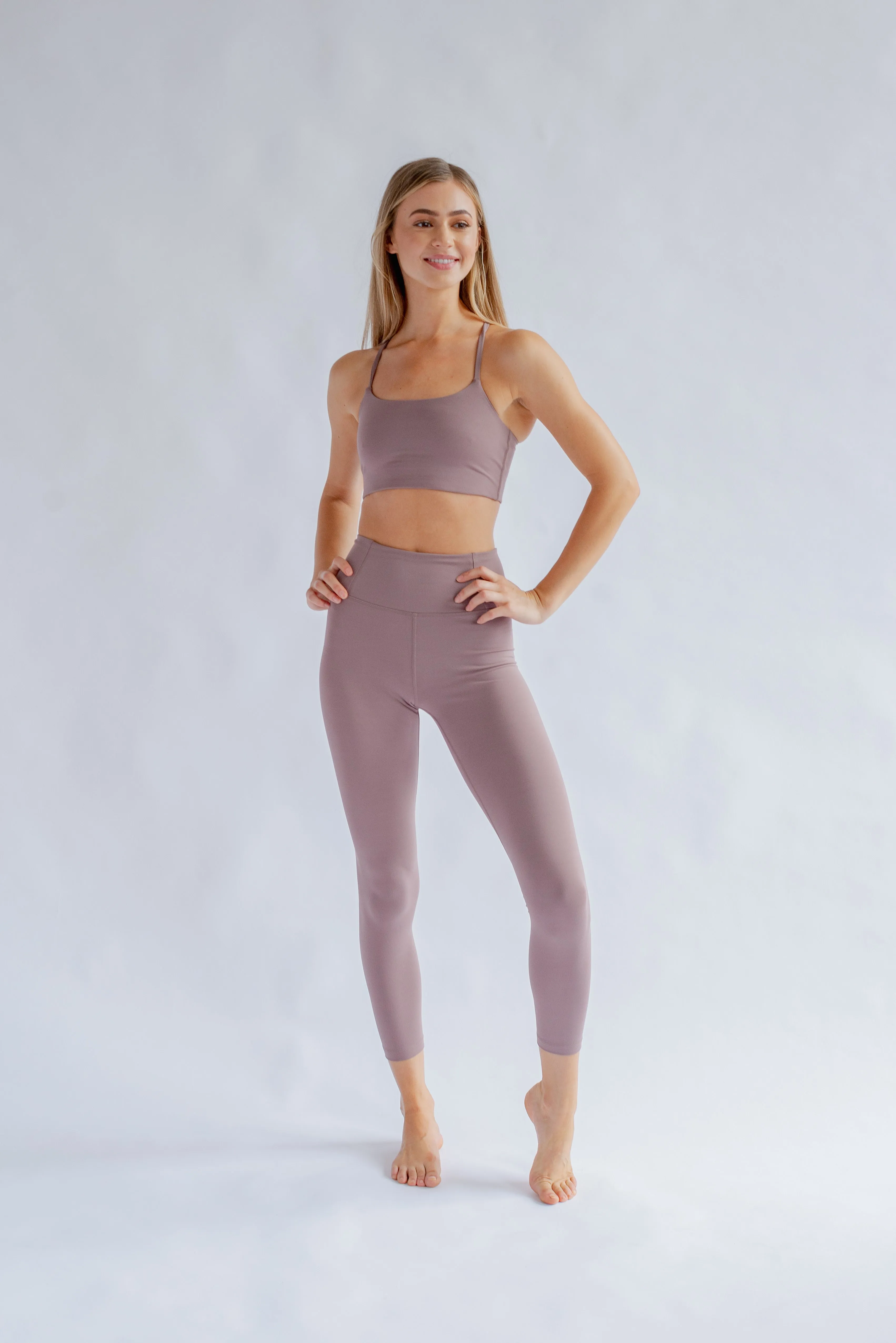 Float Seamless Leggings, Fog