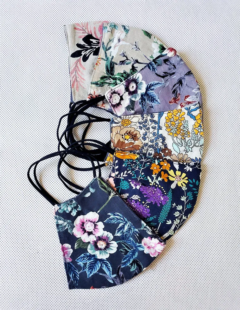 Floral Cotton Face Mask (Classic)