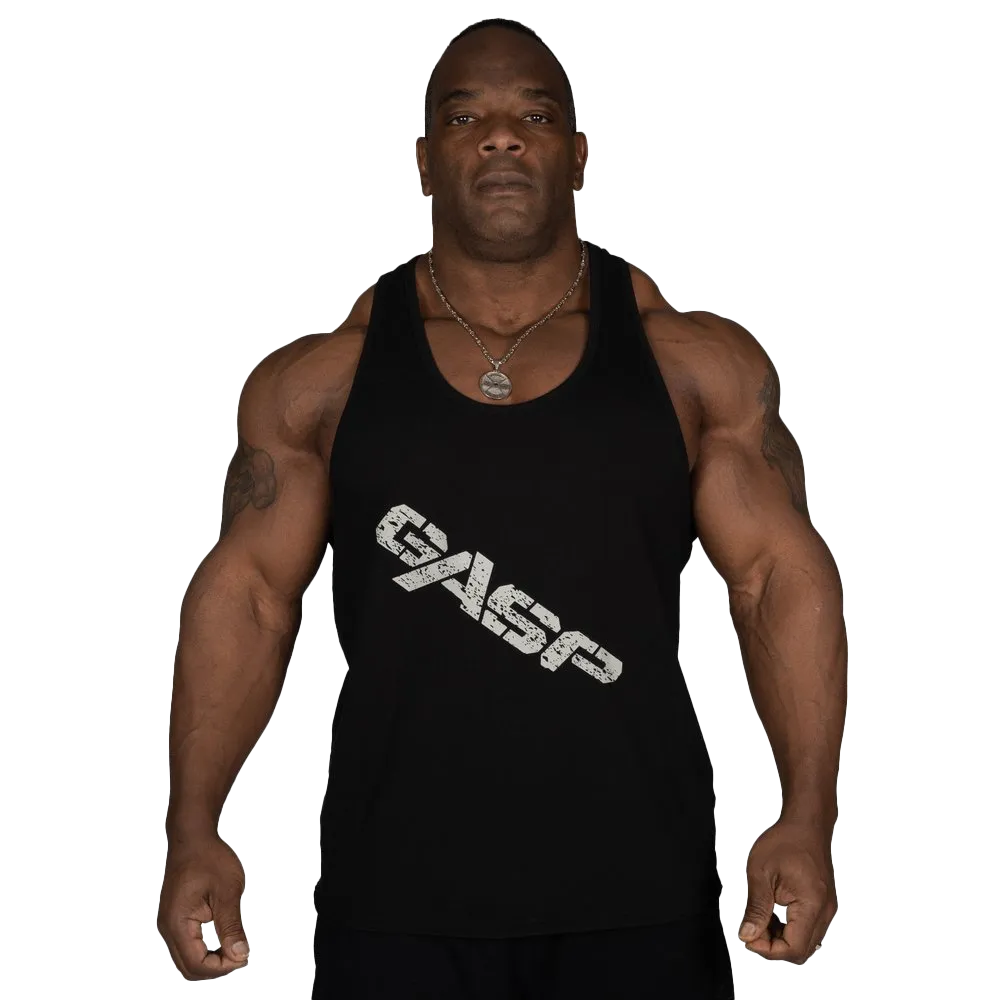 GASP Vintage T-Back - Black