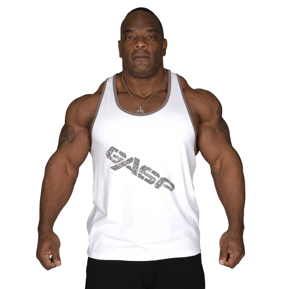 GASP Vintage T-Back - White
