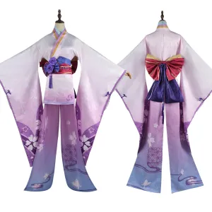 Genshin Impact Raiden Shogun Cosplay Costume Dress