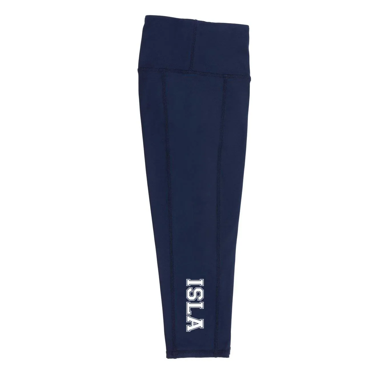 Girls Navy 3/4 Leggings