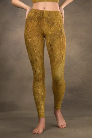 Golden Riverbed Leggings