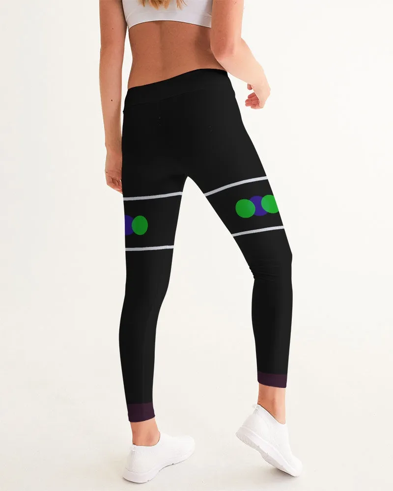 Greens and Blues Women's Yoga Pants