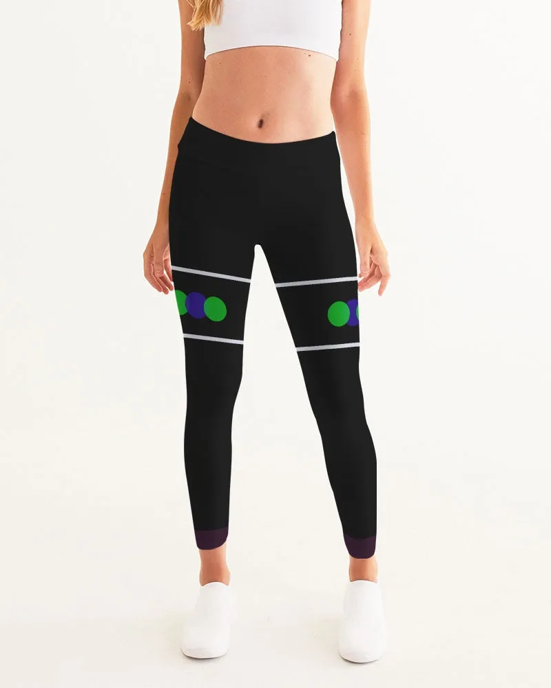 Greens and Blues Women's Yoga Pants