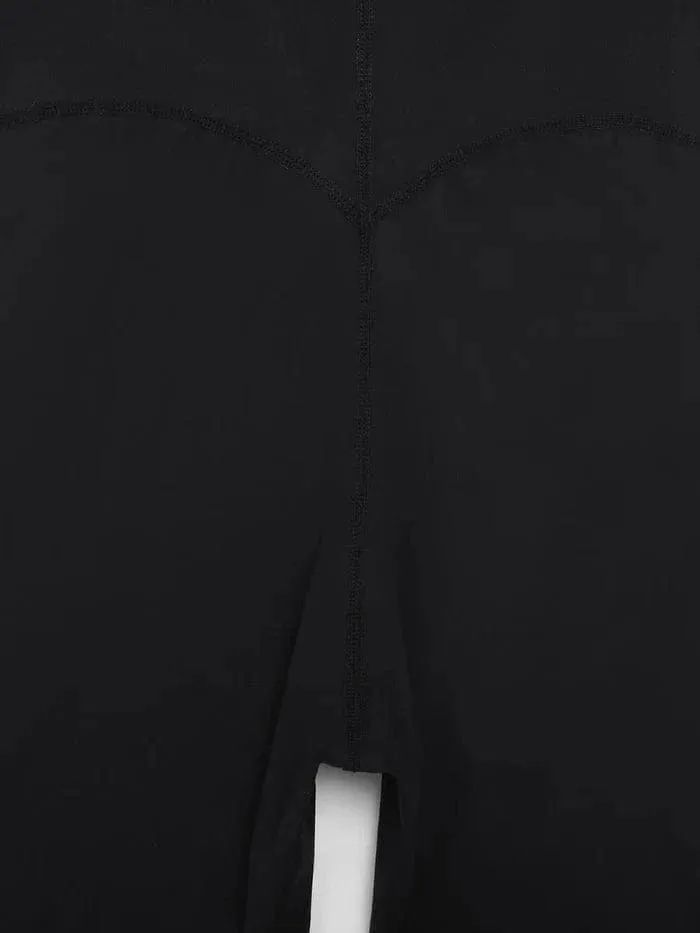 Gym sports Shapewear Jumpsuit with Front Zipper