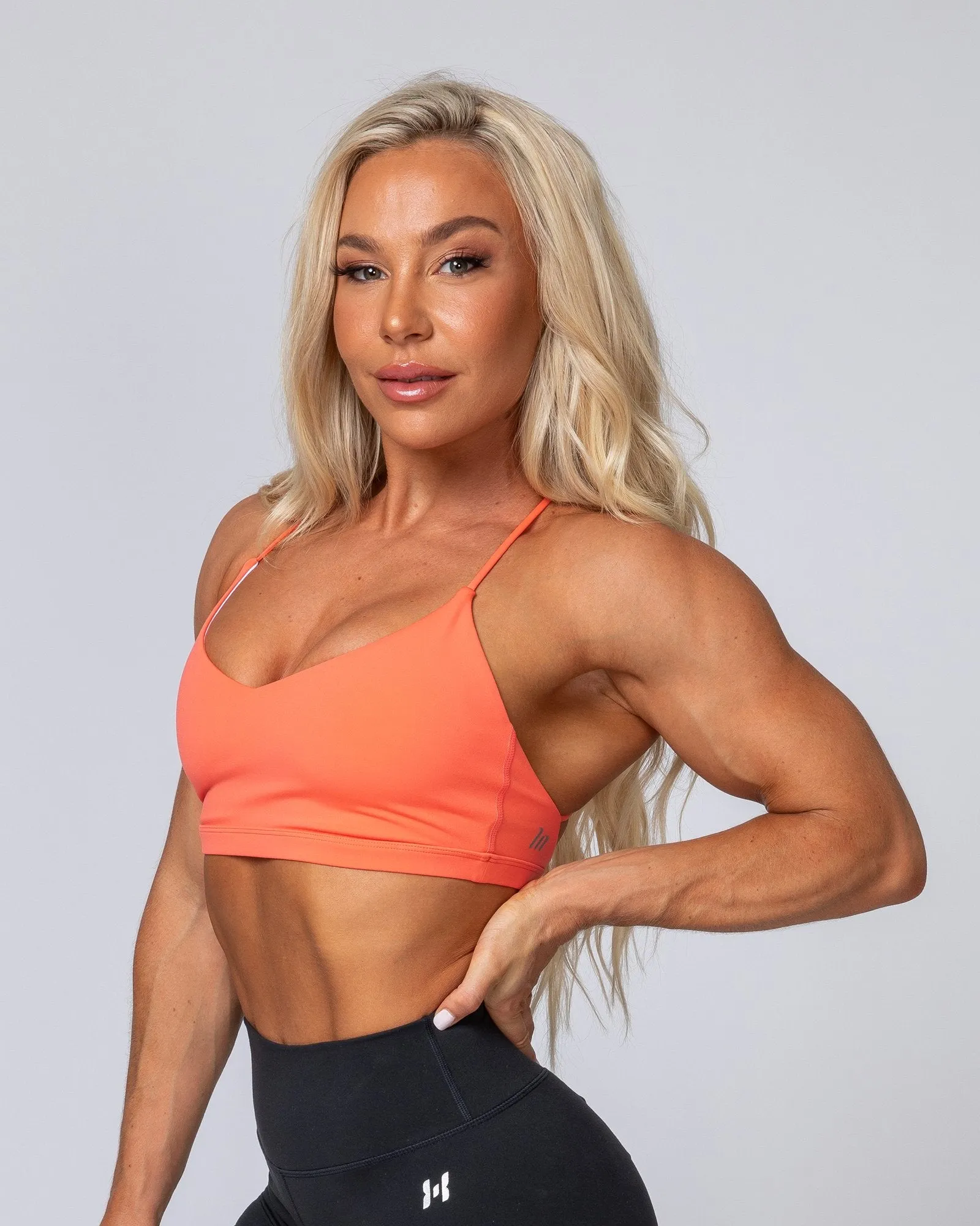 HBxMN Sun Kissed Bralette - Hot Coral