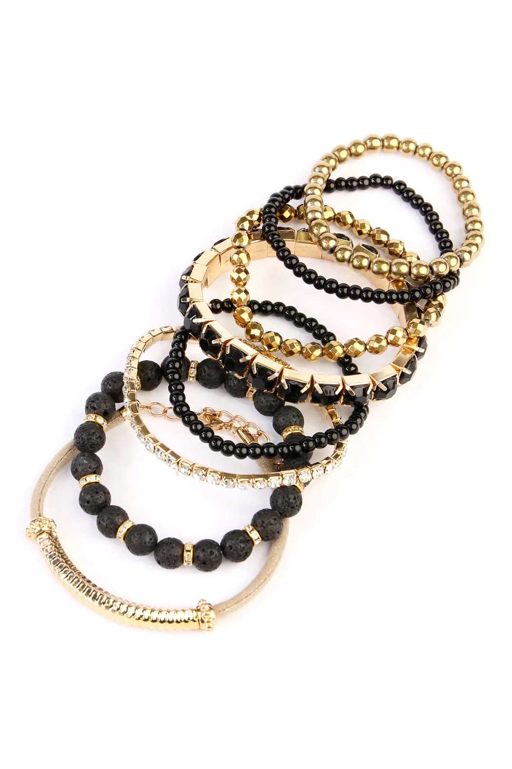 HDB2220 - MIXED BEADS CHARM BRACELET
