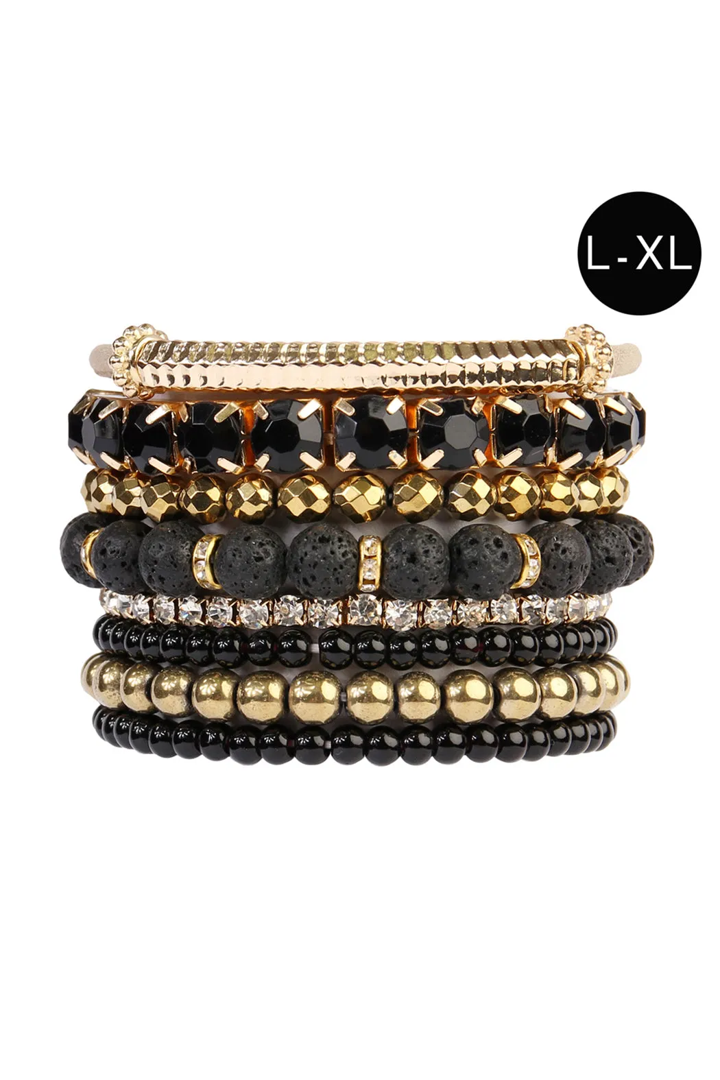 HDB2220 - MIXED BEADS CHARM BRACELET