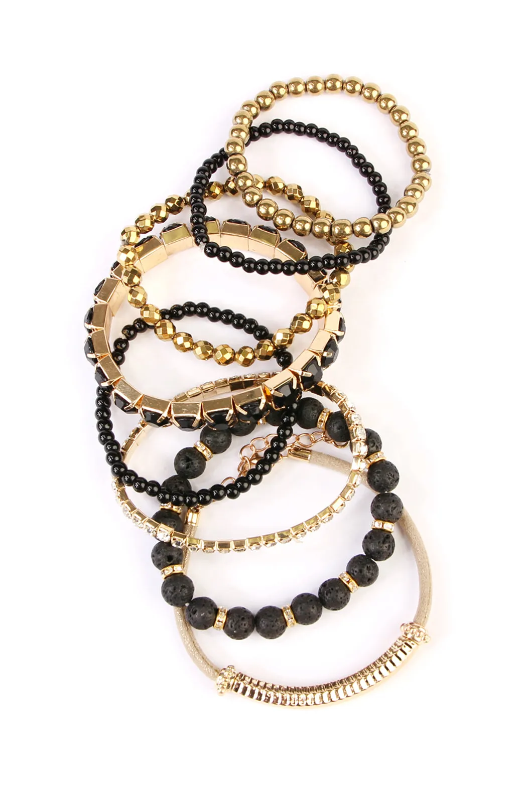 HDB2220 - MIXED BEADS CHARM BRACELET