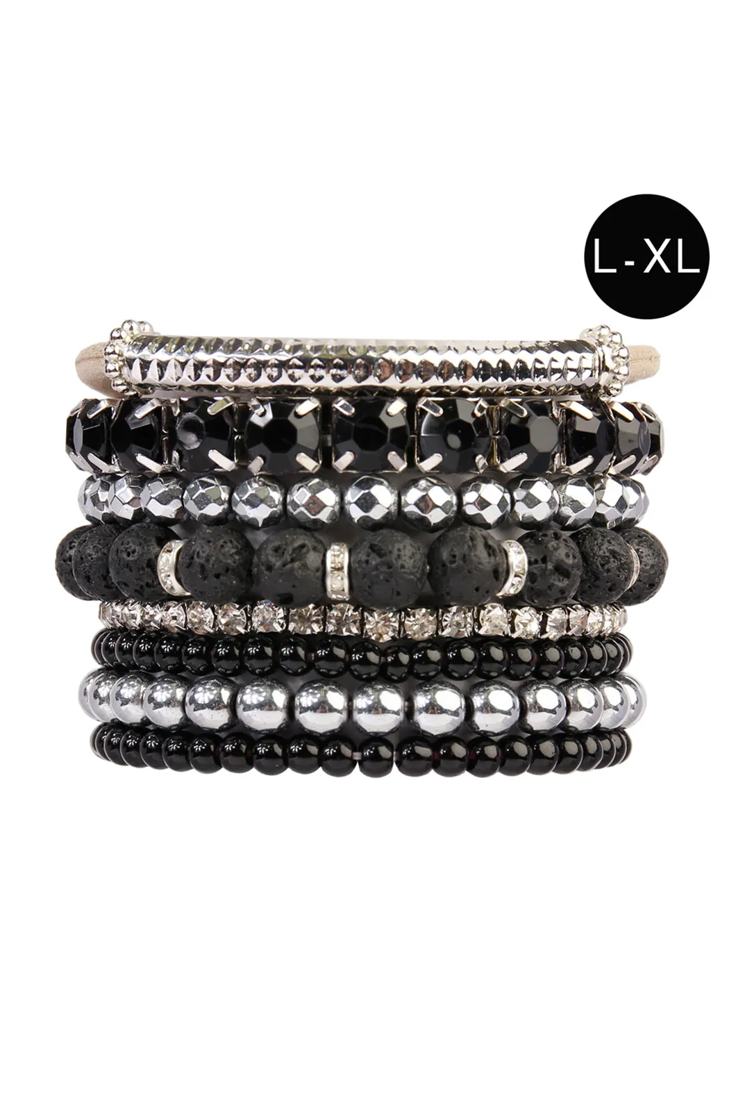 HDB2220 - MIXED BEADS CHARM BRACELET