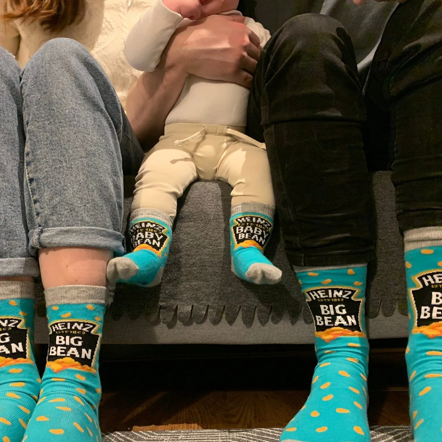 Heinz Baked Beans 'Baby Bean' Baby Socks