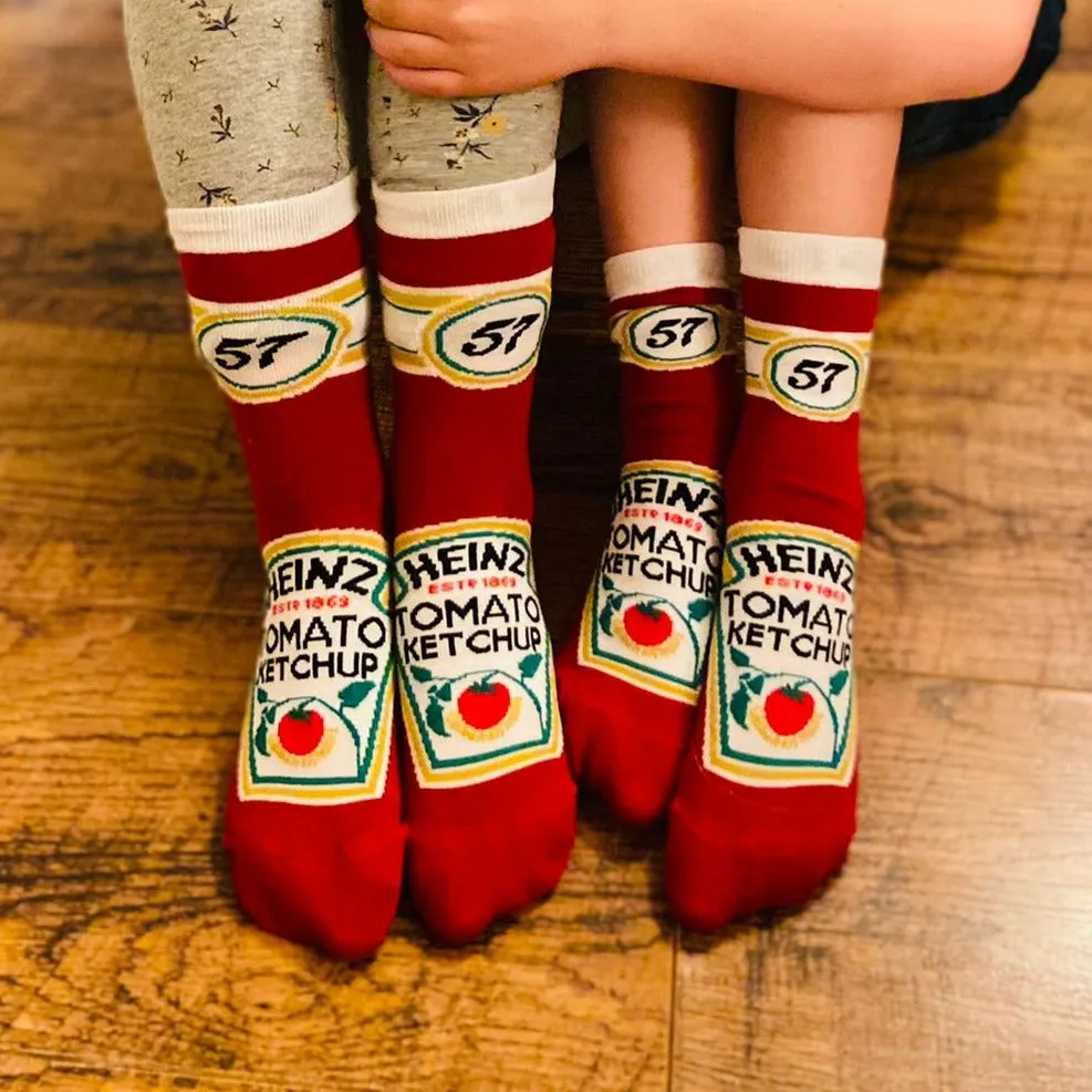 Heinz Tomato Ketchup Kids' Socks