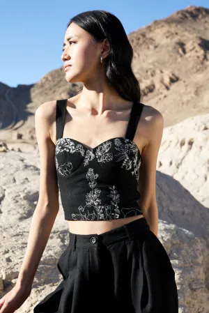 Hemis Woollen Bandeau (Black) & Sweden woollen Pants (Black)