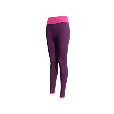 High Waist Stretched Clothes Spandex Quick-Drying Womens Leggings Fitness Active Pants