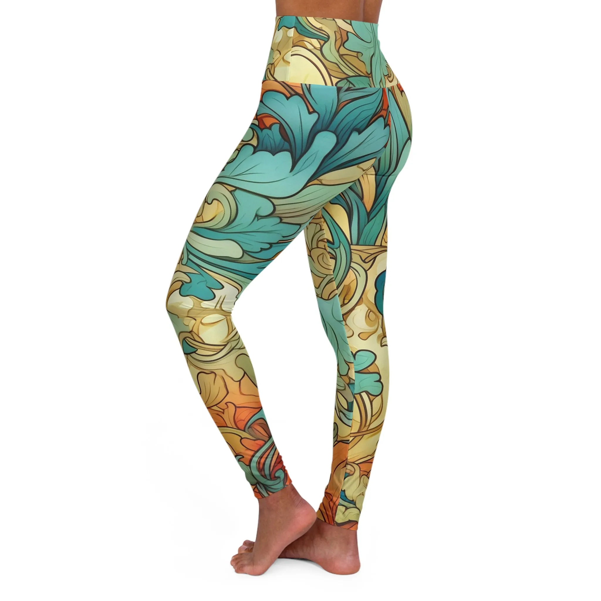 High Waisted Leggings - Isabella de' Medici.