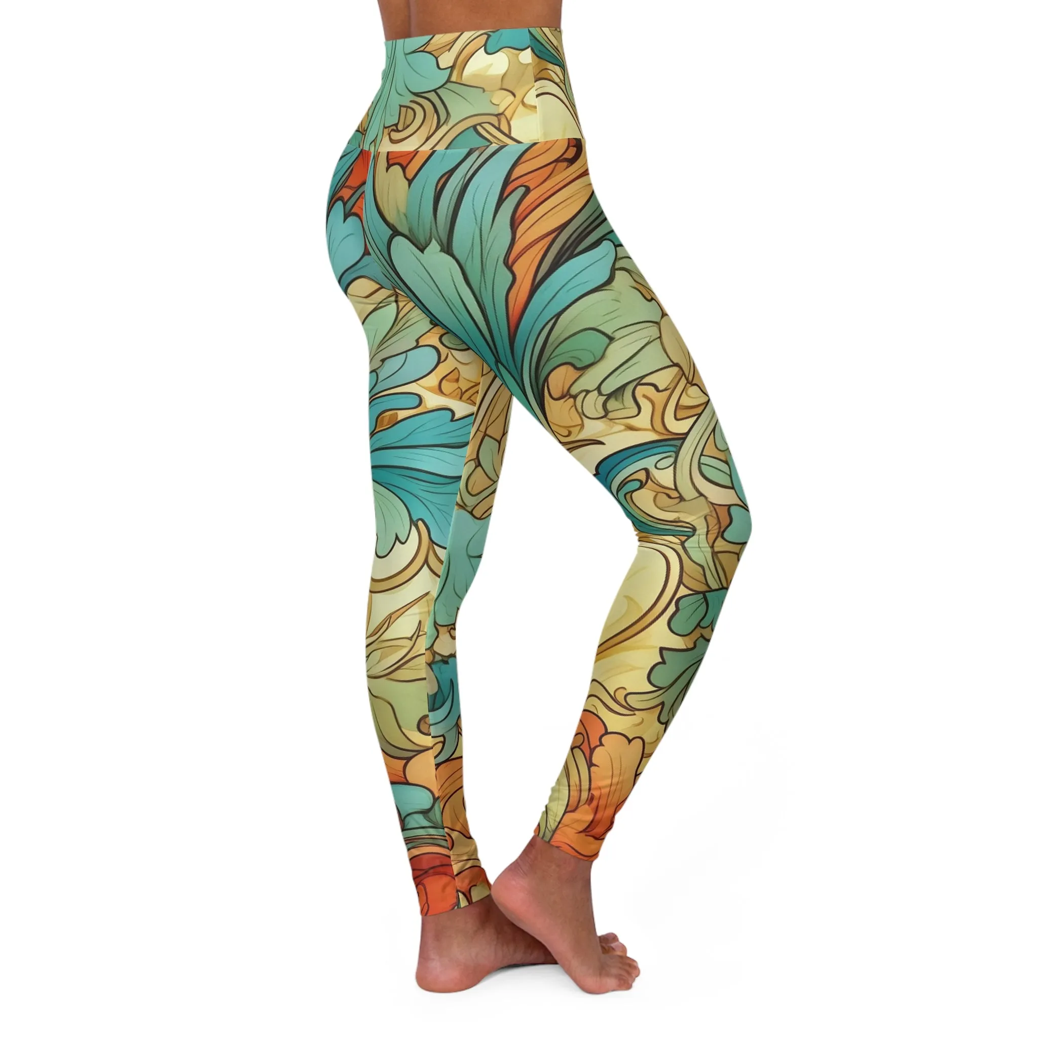 High Waisted Leggings - Isabella de' Medici.