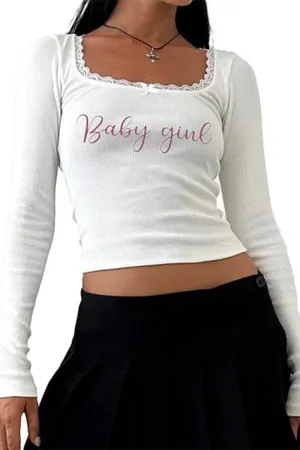 HTS1267 Lace-Trimmed Lounge Top