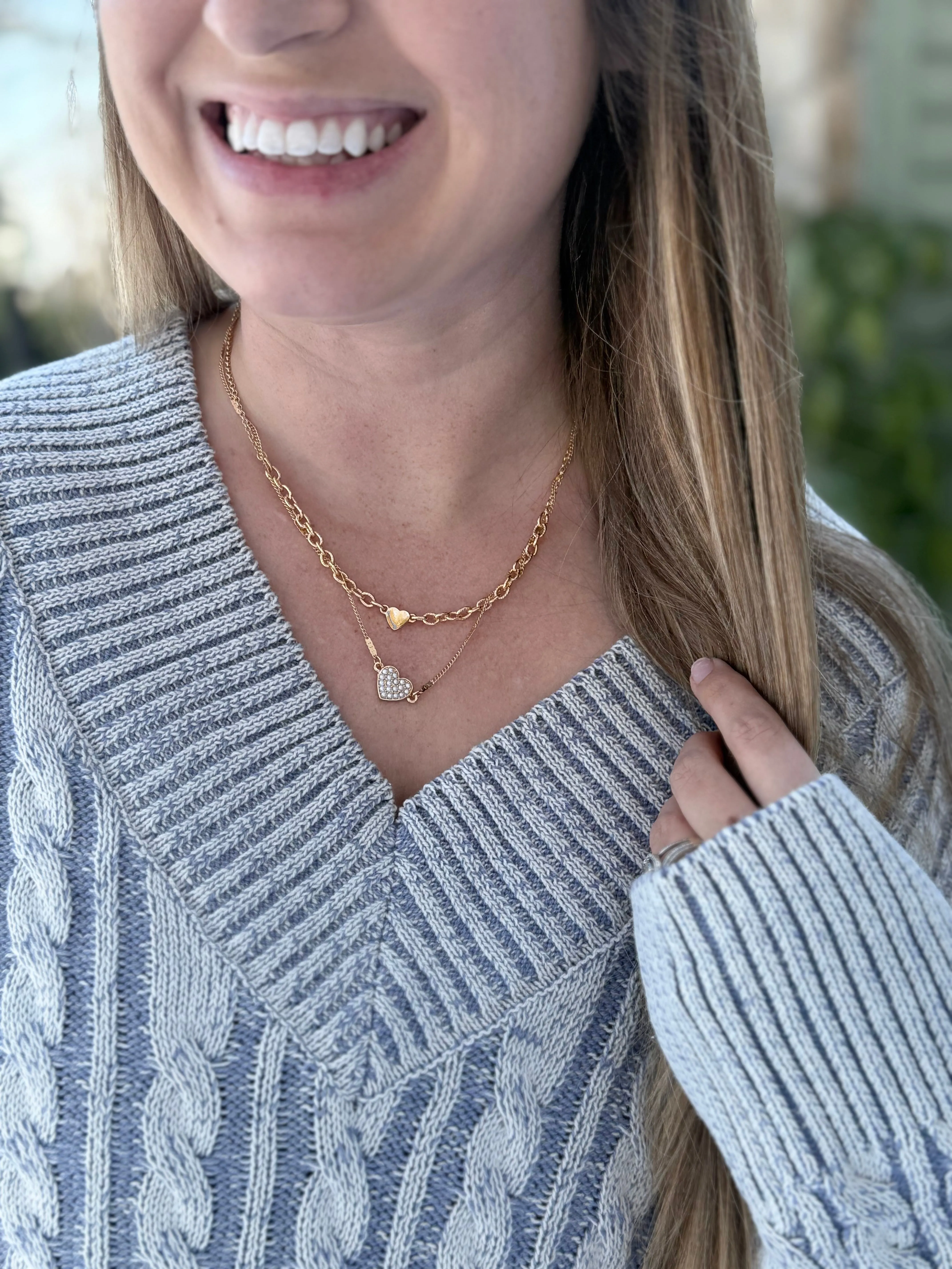 JANUARY BLUES SWEATER